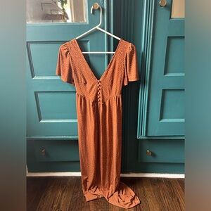 ASOS Short Sleeve Midi Dress